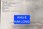 Bán đất khu E Kim Long đường Hoà Phú - quận Liên Chiểu